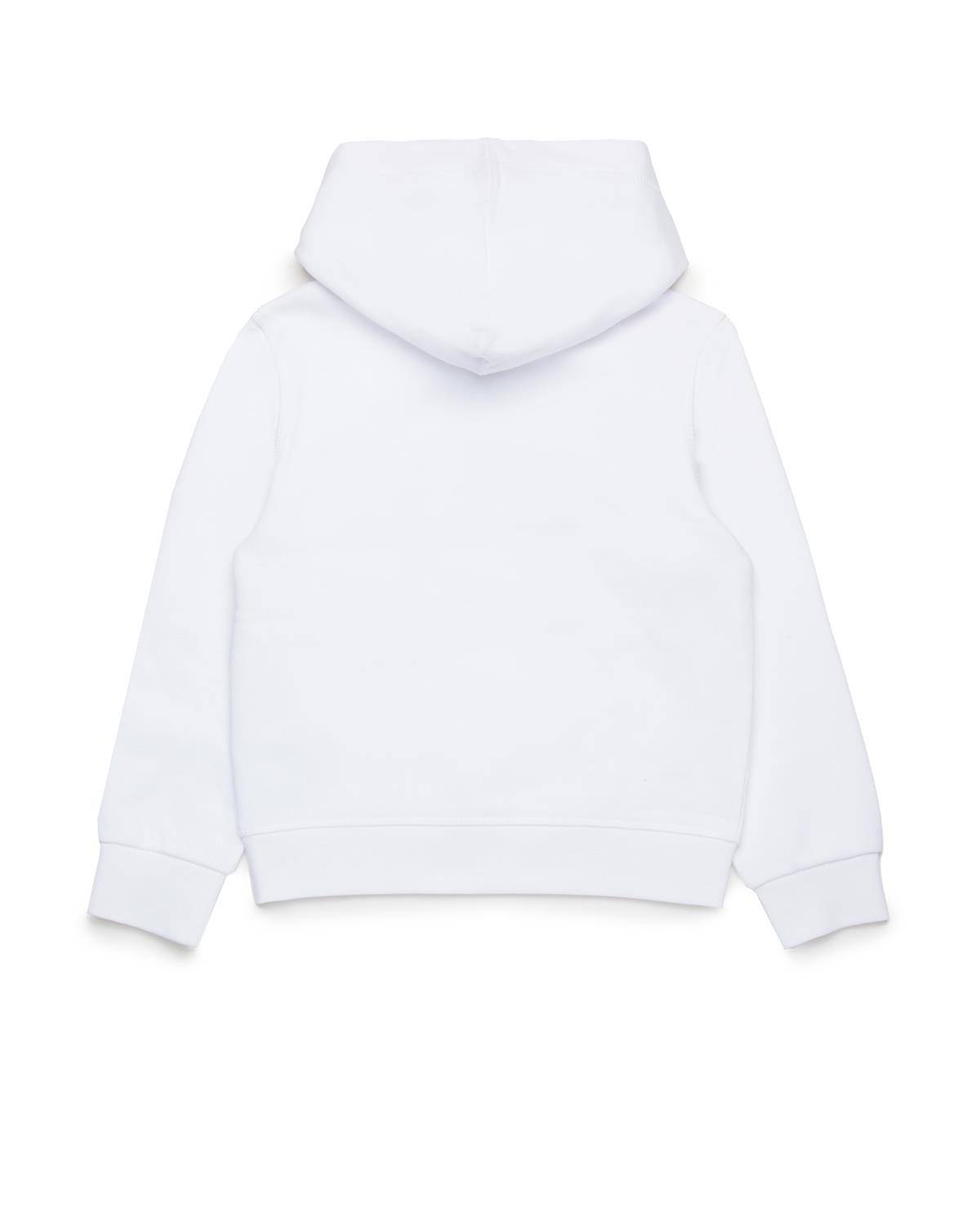 FELPA DSQUARED2 DQ2613 WHITE-1