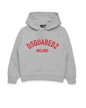 FELPA DSQUARED2 DQ2616 MID GREY MELANGE
