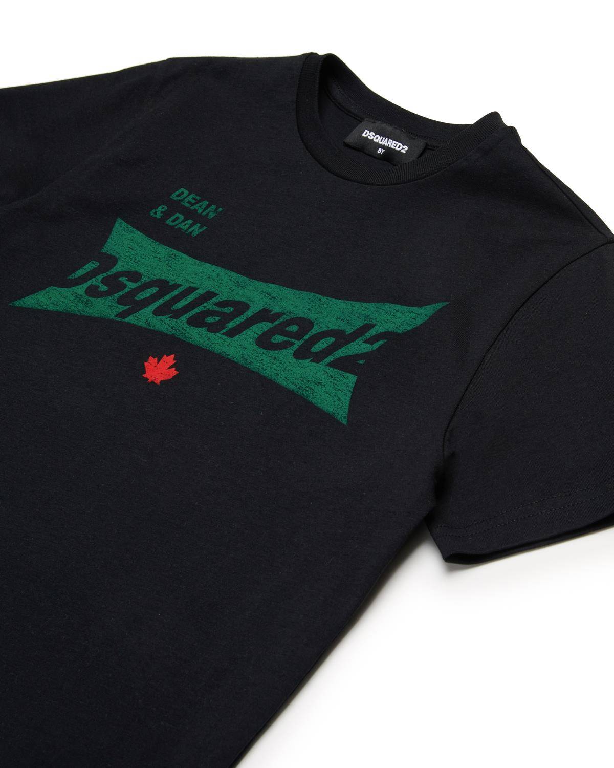 T-SHIRT DSQUARED2 DQ2621 BLACK-2