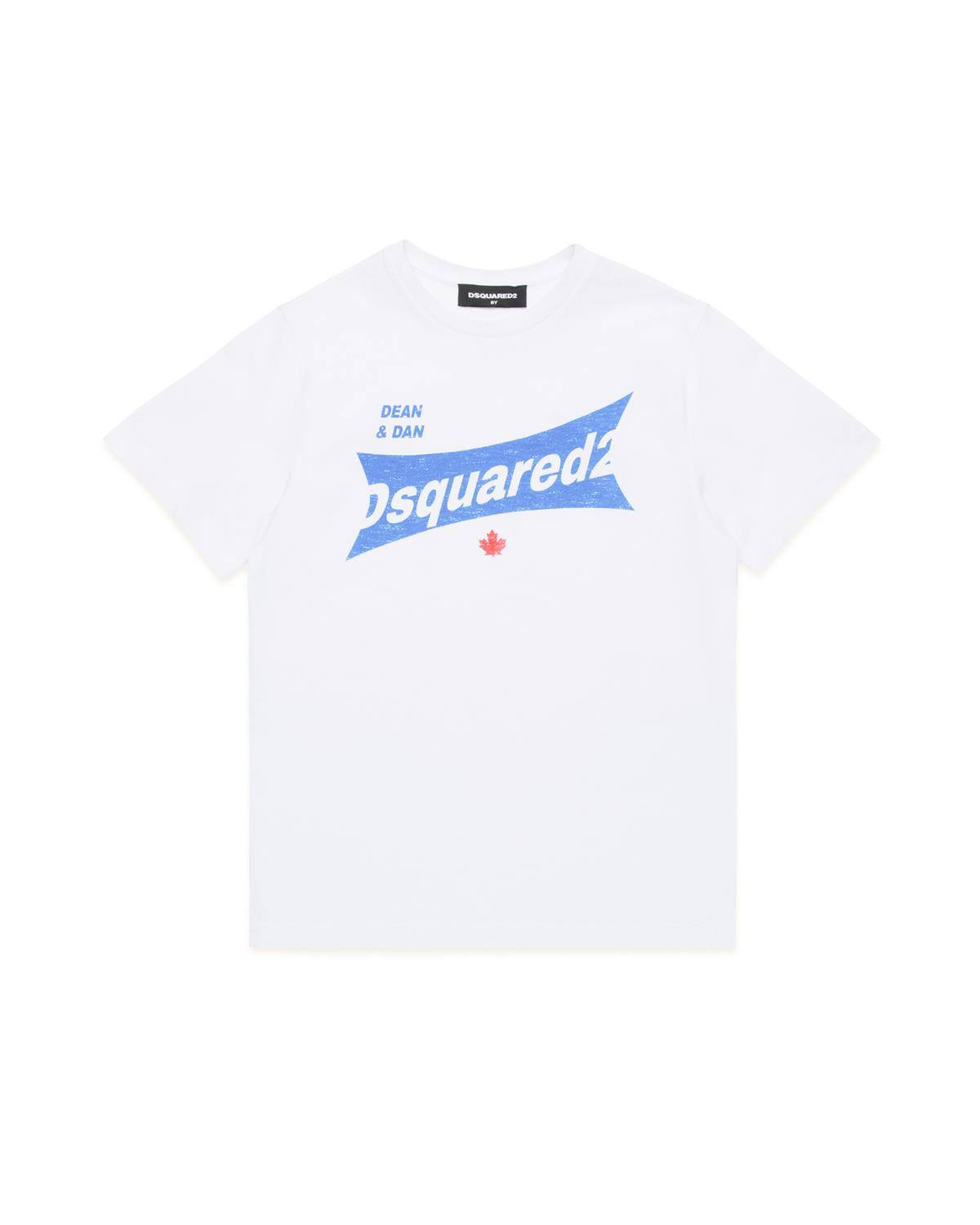 T-SHIRT DSQUARED2 DQ2621 WHITE