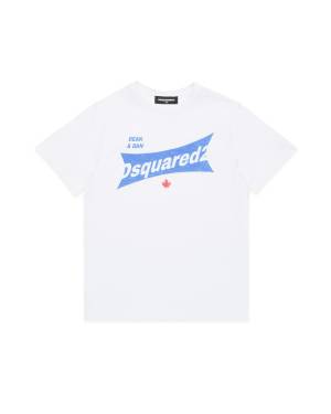 T-SHIRT DSQUARED2 DQ2621 WHITE