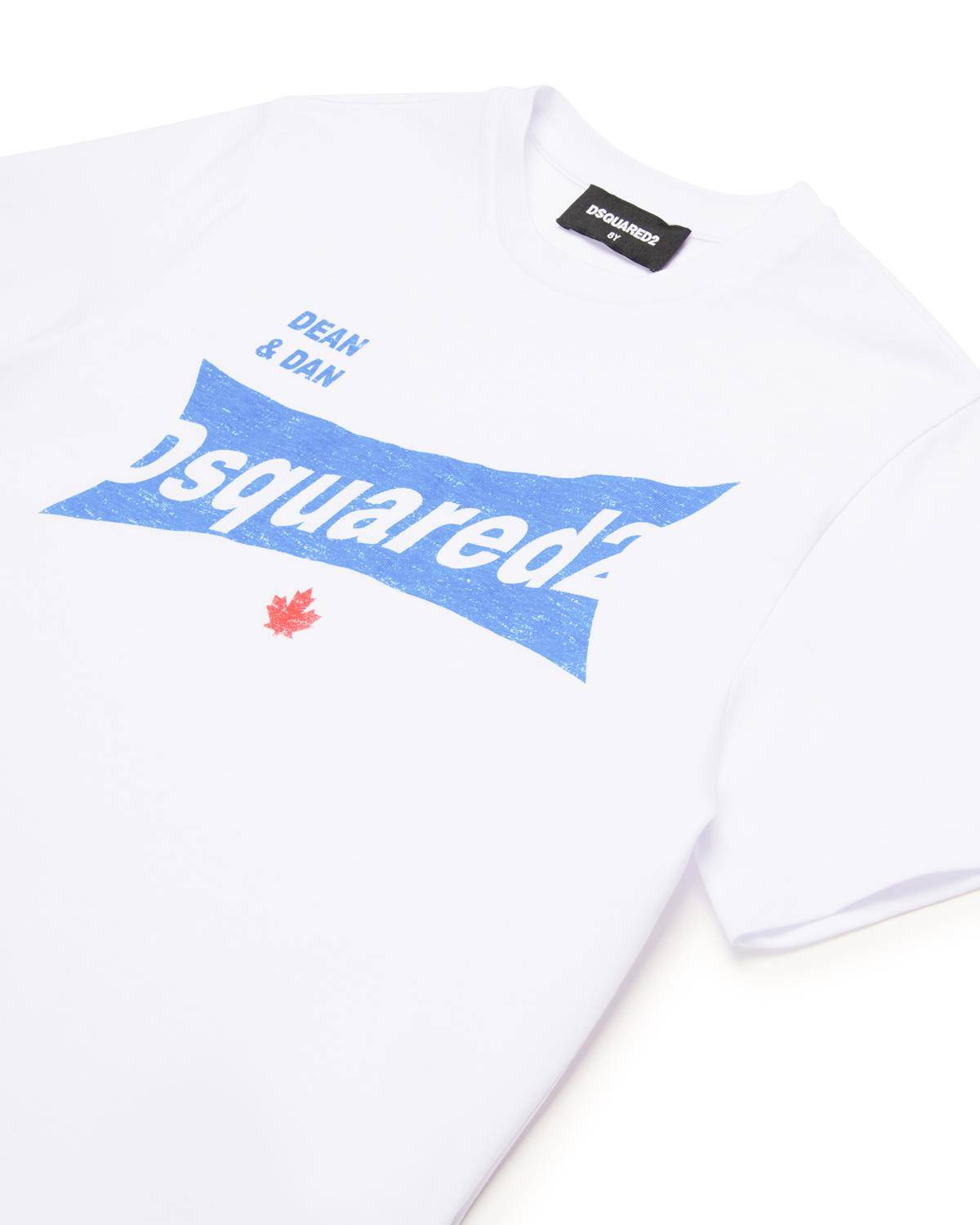 T-SHIRT DSQUARED2 DQ2621 WHITE-2
