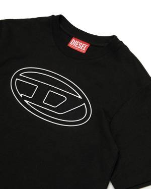T-SHIRT DIESEL J01788 NERO-2-mini