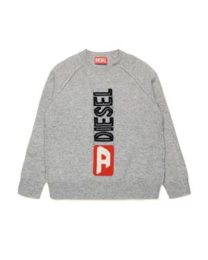 MAGLIA DIESEL J02072 GRIGIO MELANGE NUOVO