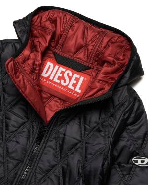 GIUBBOTTO DIESEL J02089 NERO-2-mini