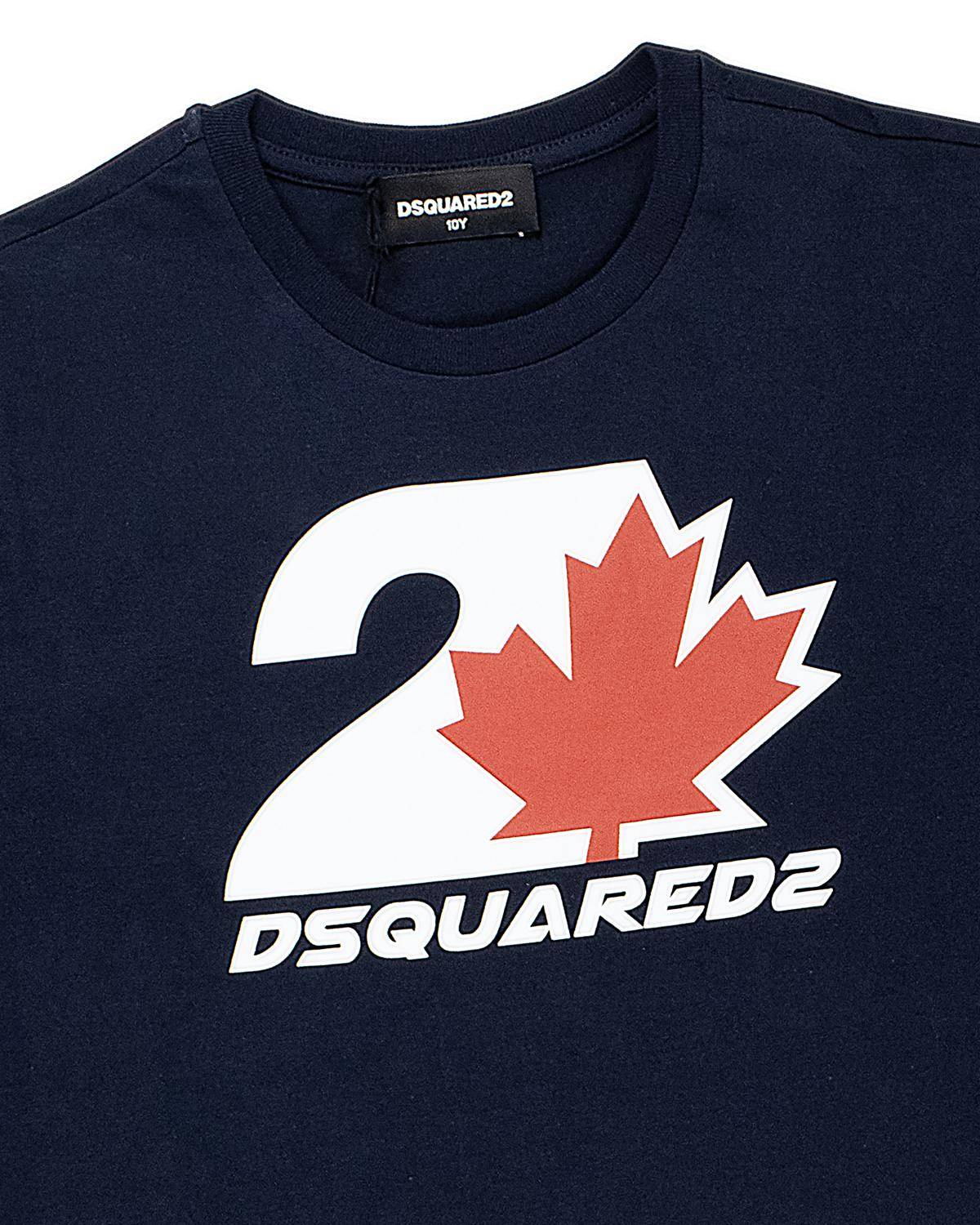 T-SHIRT DSQUARED2 DQ2471 DRESS BLUE-2