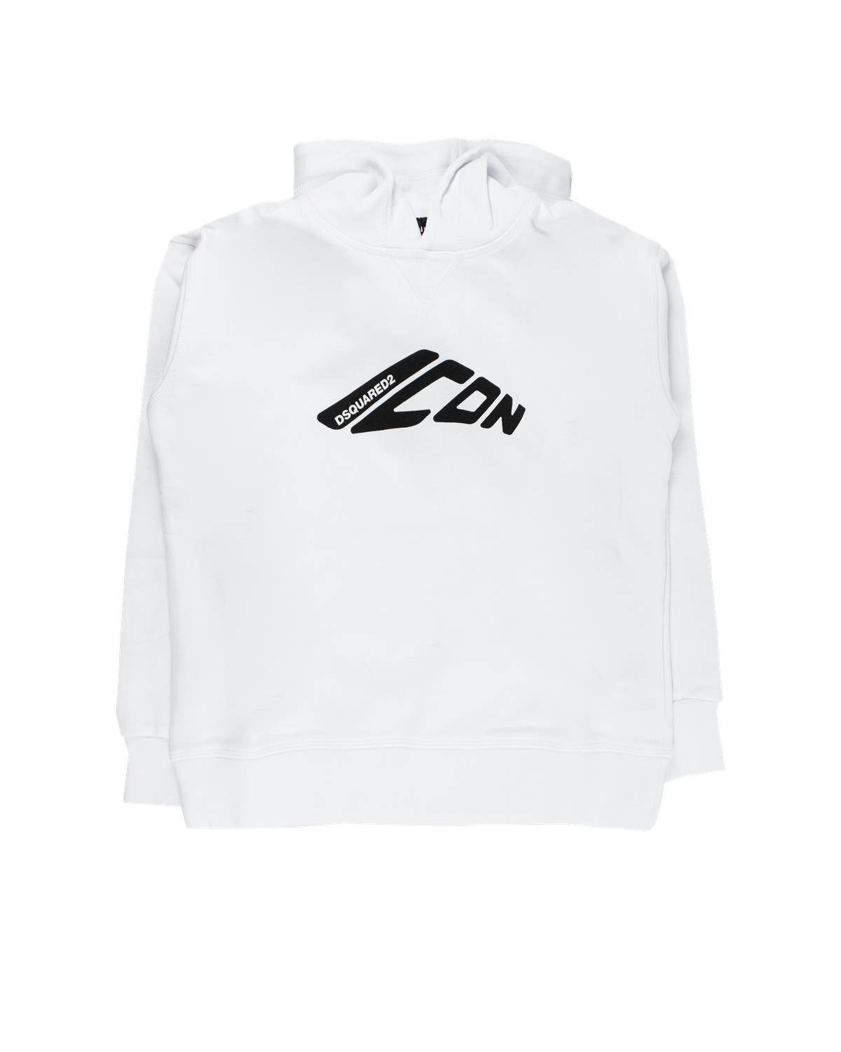 FELPA DSQUARED2 DQ2664 WHITE