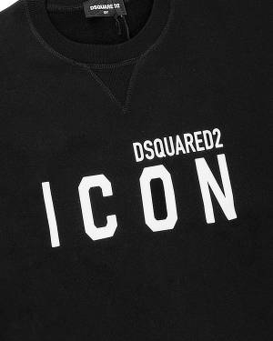 FELPA DSQUARED2 DQ2667 BLACK-2-mini
