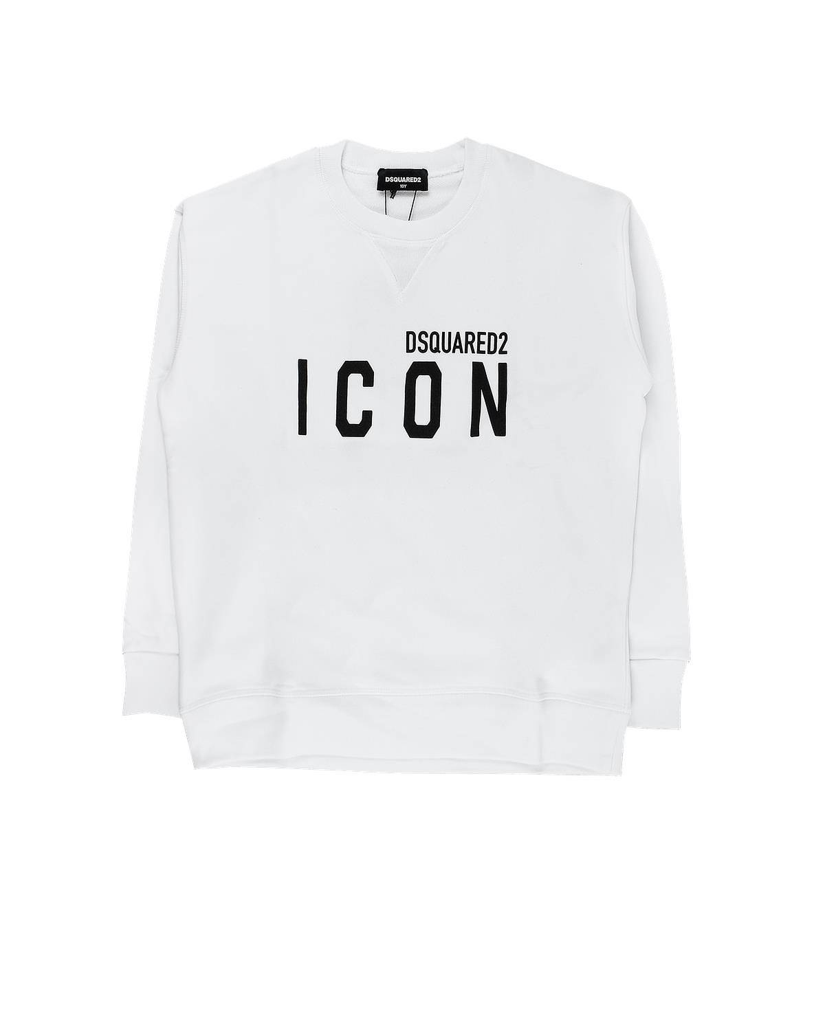 FELPA DSQUARED2 DQ2667 WHITE