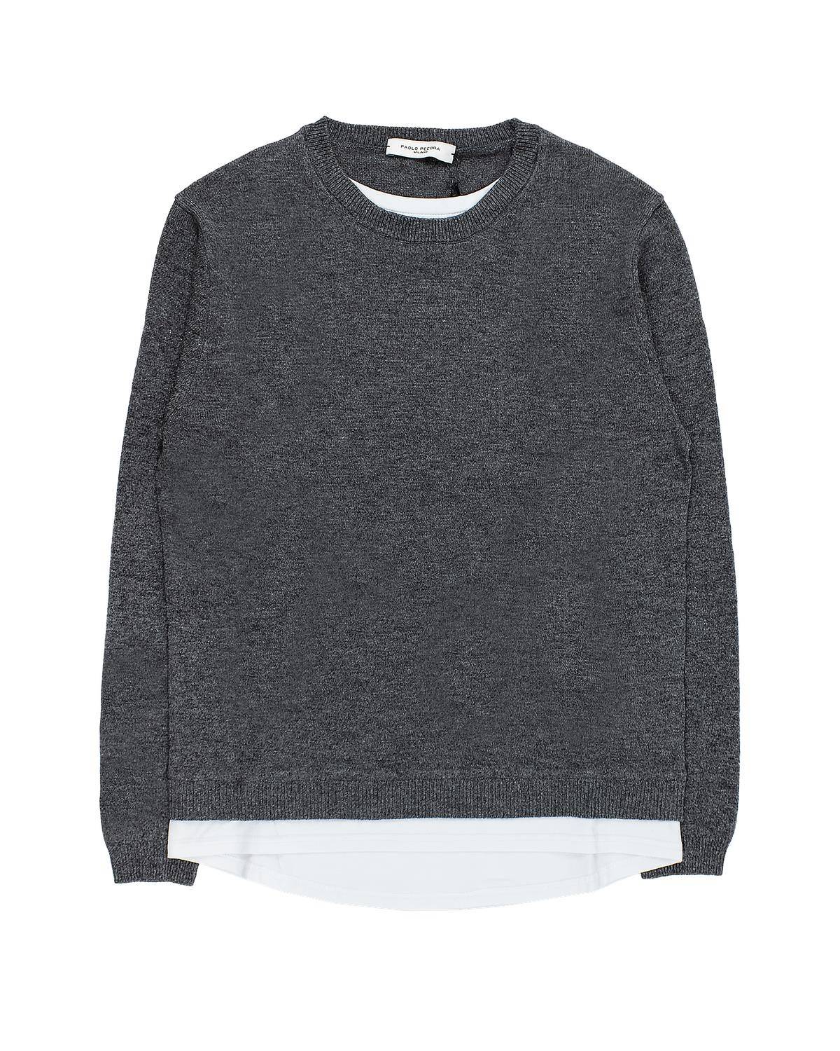 MAGLIA PAOLO PECORA PP3739 GRIGIO MELANGE