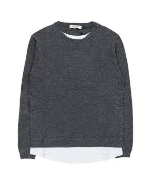 MAGLIA PAOLO PECORA PP3739 GRIGIO MELANGE