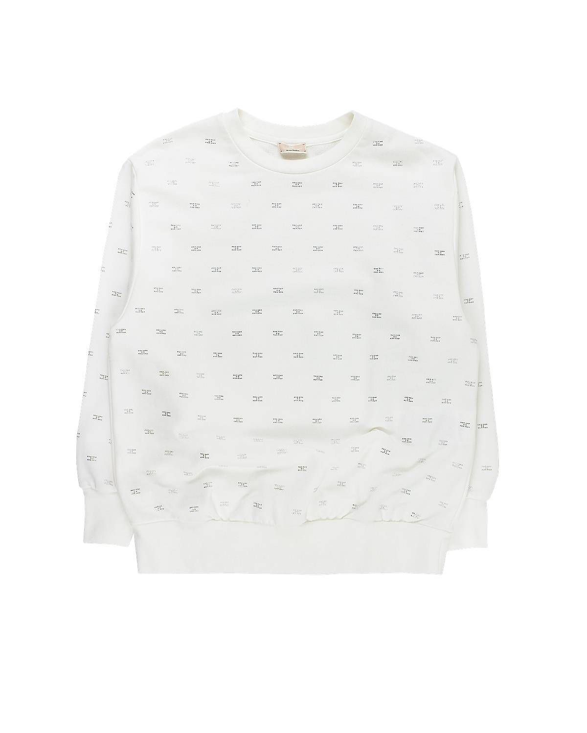 FELPA ELISABETTA FRANCHI EFFE113 PANNA CHIARO-0