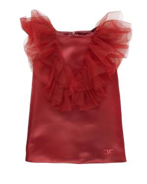 ABITO ELISABETTA FRANCHI EGAB152 RED VELVET