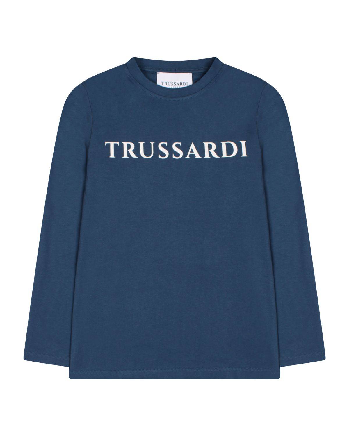 T-SHIRT TRUSSARDI TBA24024TS BLUE NIGHT-0