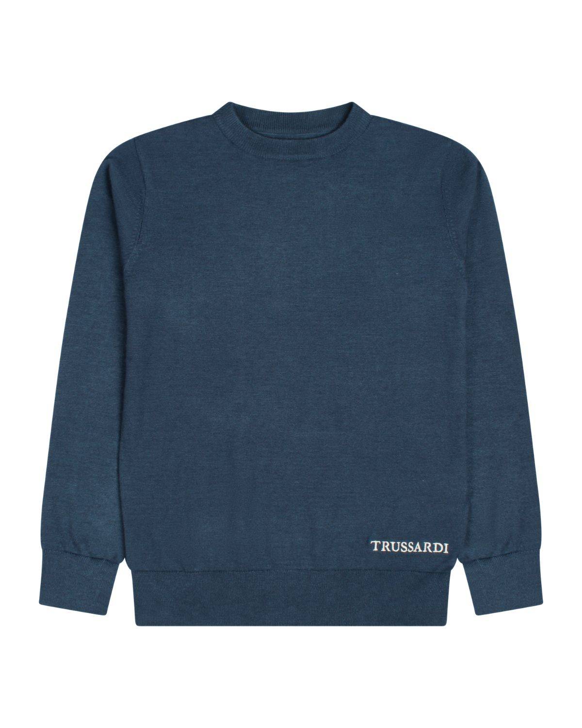 MAGLIA TRUSSARDI TBA24055MA BLUE NIGHT-0