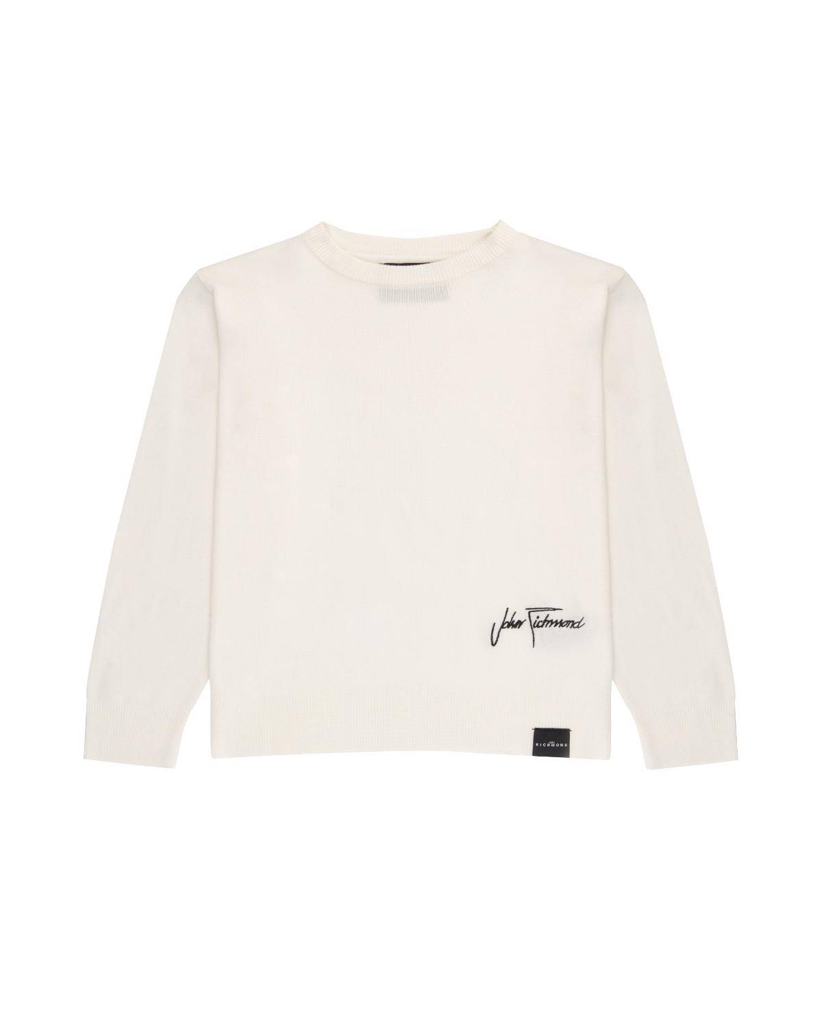 MAGLIA JOHN RICHMOND RBA24066MA OFFWHITE-0
