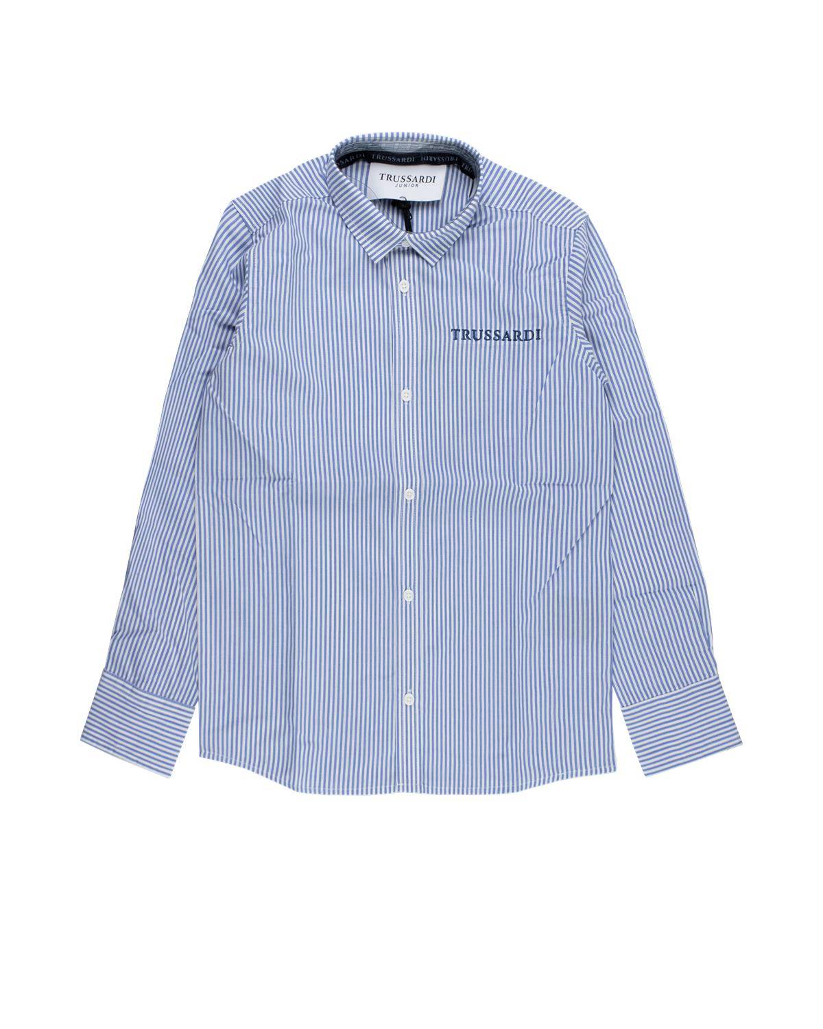 CAMICIA TRUSSARDI TBA24150CA BLUE NIGHT-0