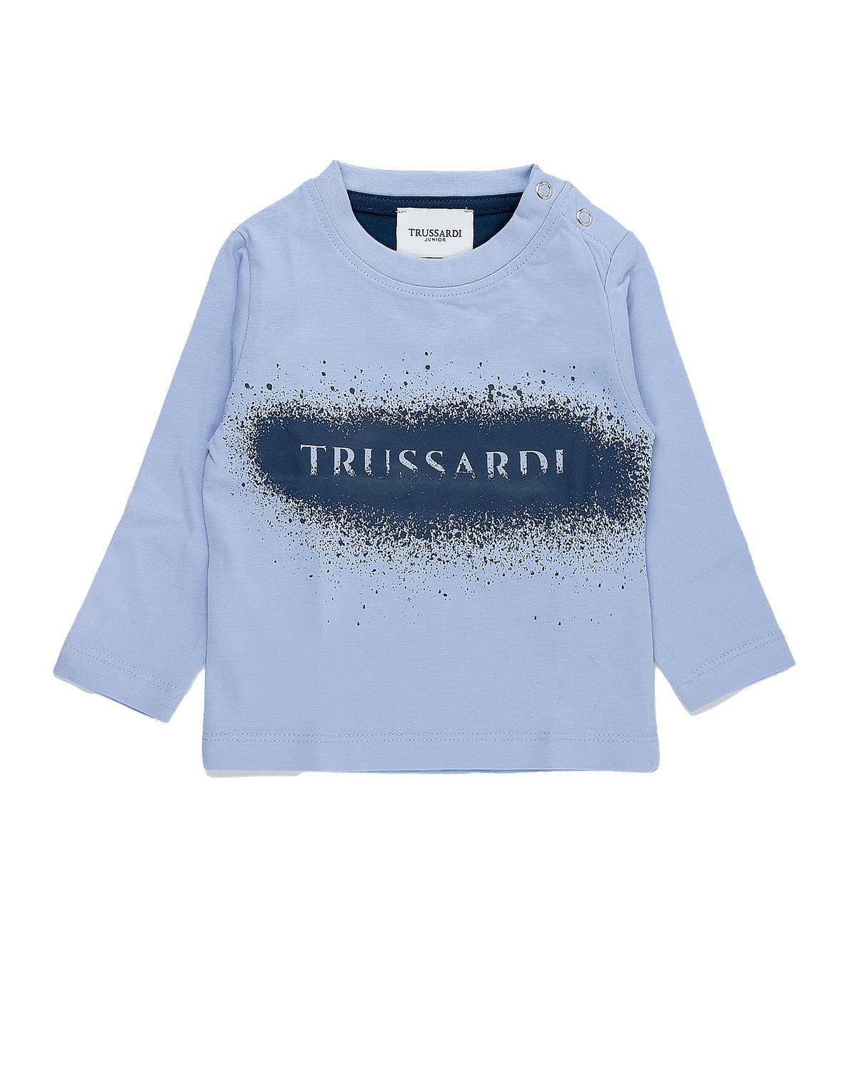 T-SHIRT TRUSSARDI TIA24039TS BLUE LIGHT-0
