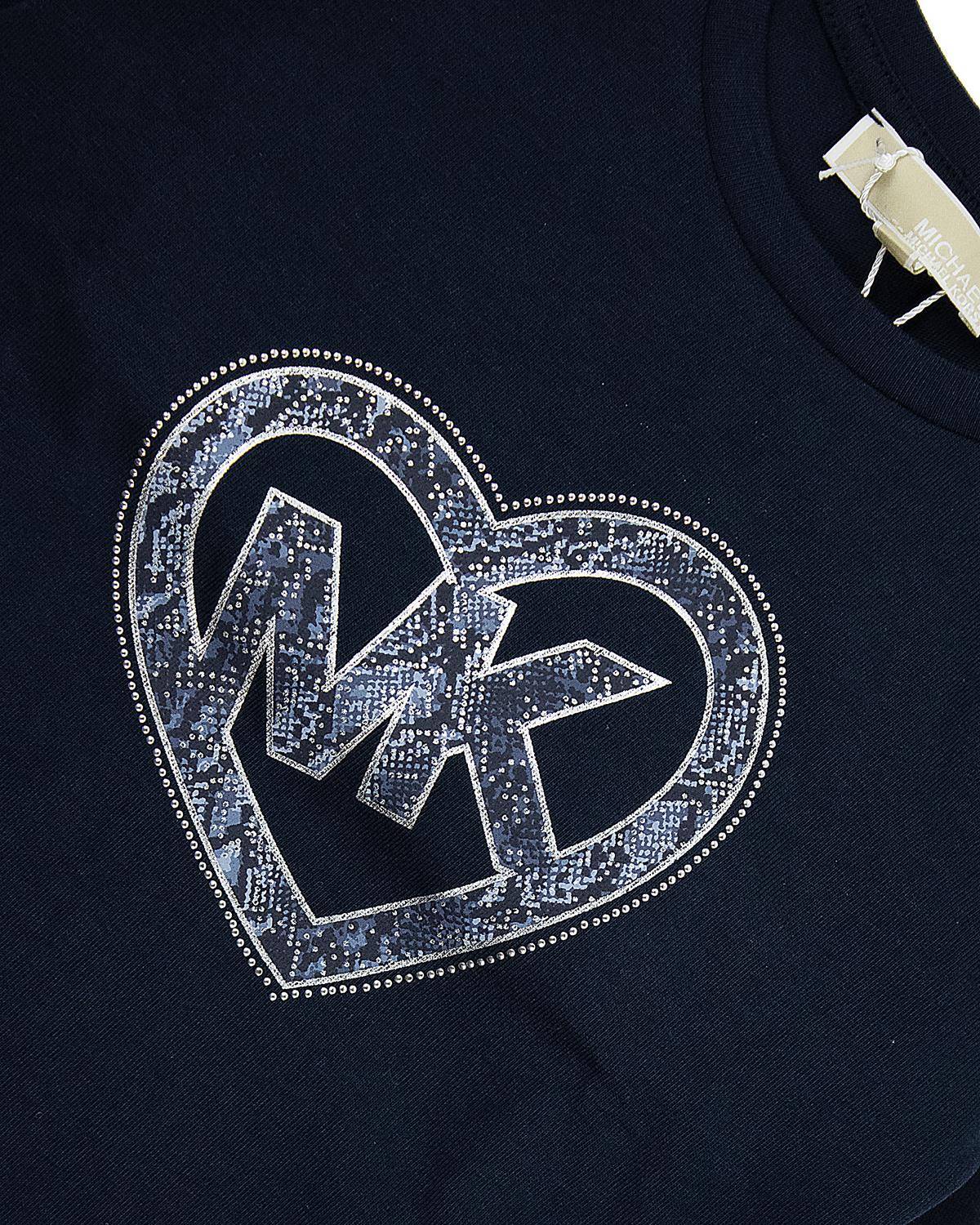 T-SHIRT MICHAEL KORS R30144 NAVY-2