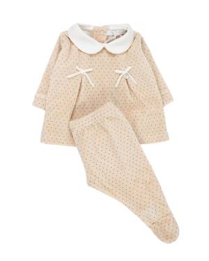 TUTINA COCCODÉ C60054F Rosa Cipria Pois