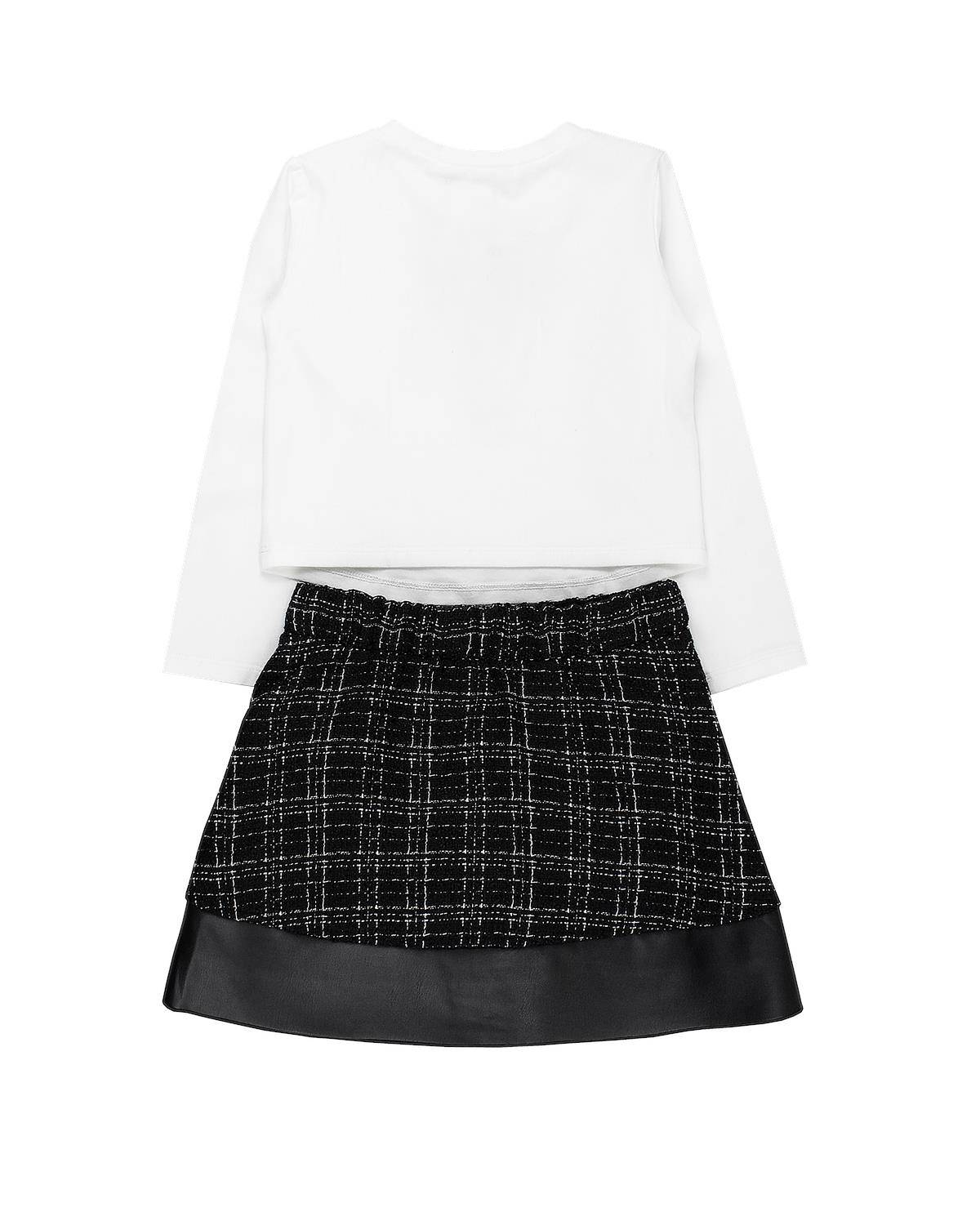 COMPLETO TWINSET 242GJ2070 BIANCO/NERO-1