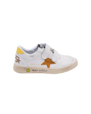 SCARPE GOLDEN GOOSE  GYF00501 BIANCO OCRA