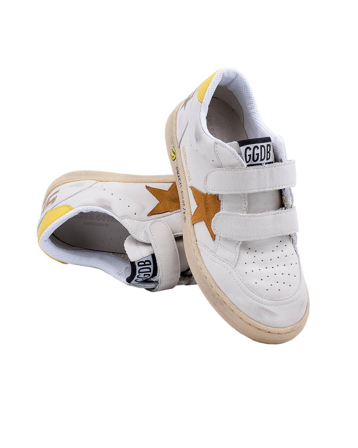 SCARPE GOLDEN GOOSE  GYF00501 BIANCO OCRA-1