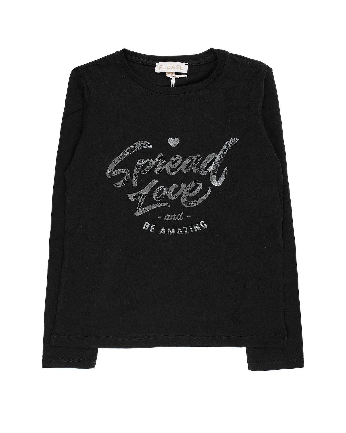 T-SHIRT PLEASE ML44030G NERO-0