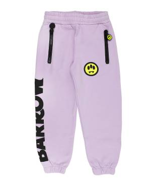 PANTALONE BARROW F4BKJUFP136 PINK LAVANDER