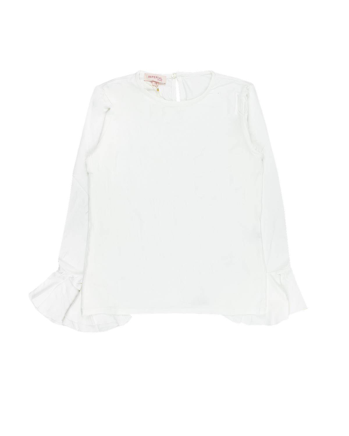 T-SHIRT IMPERIAL ML77032G BIANCO LANA-0