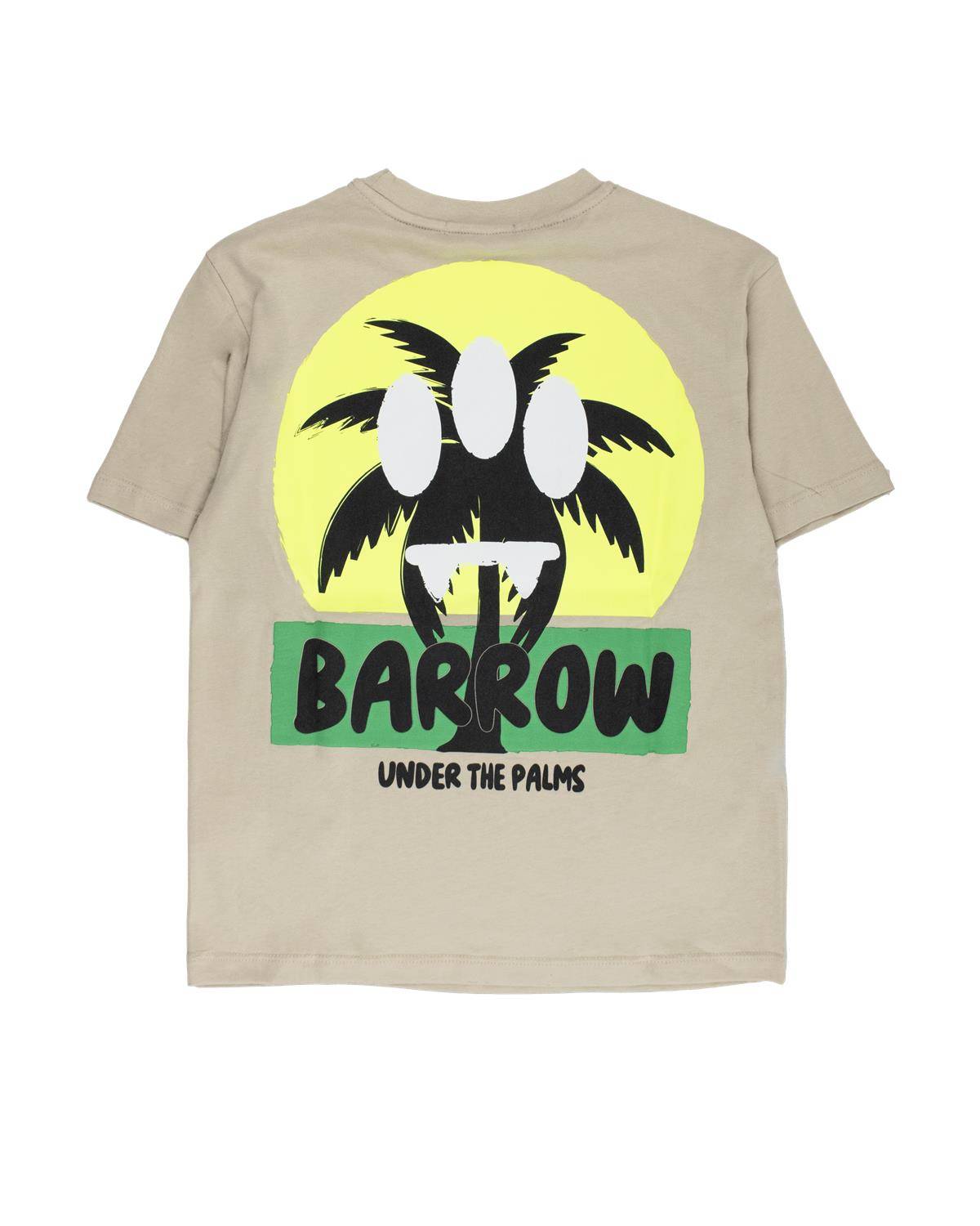 T-SHIRT BARROW S5BKJUTH207 AVORIO/IVORY-1