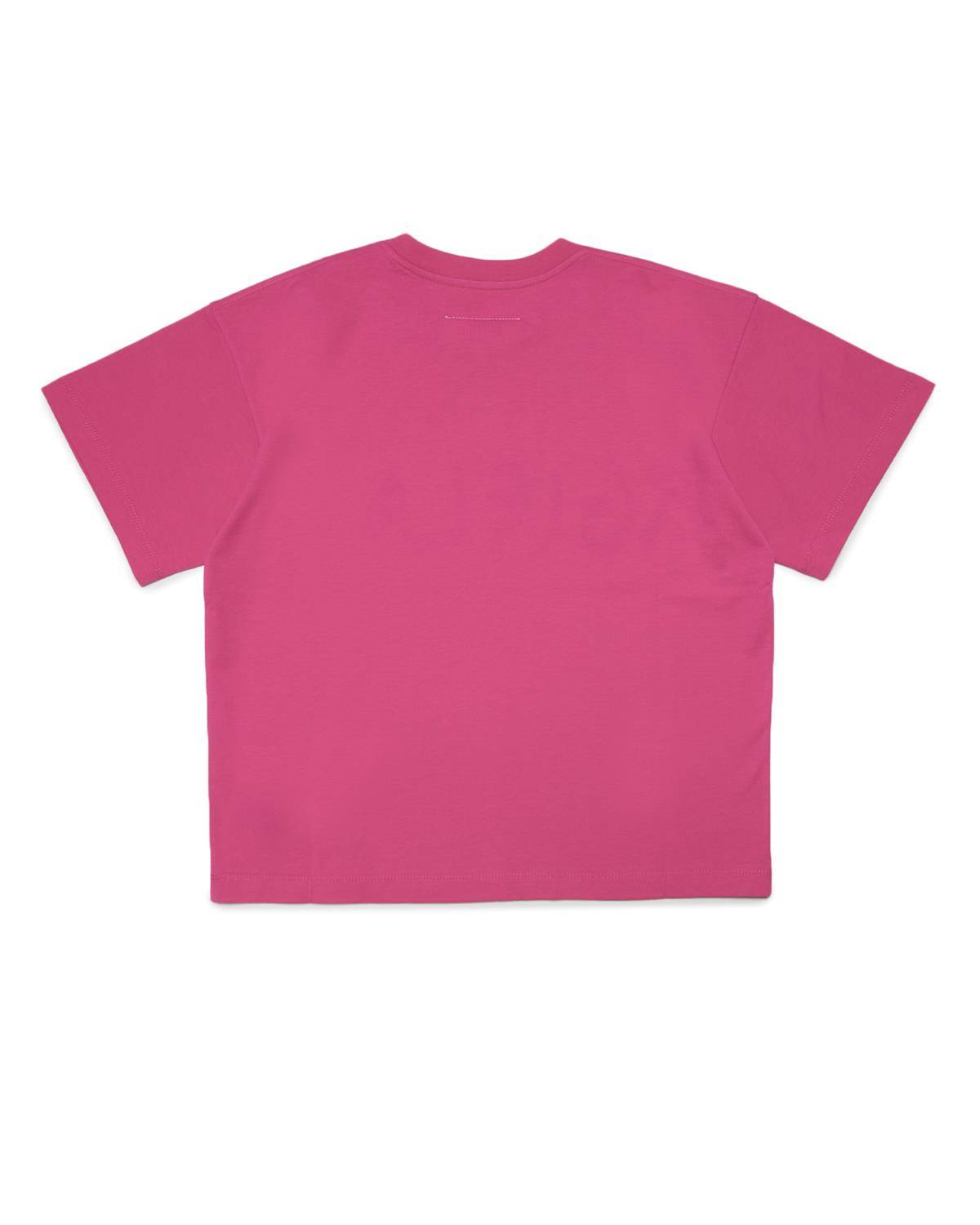 T-SHIRT MM6 MARGIELA M60335 SUPER PINK-1