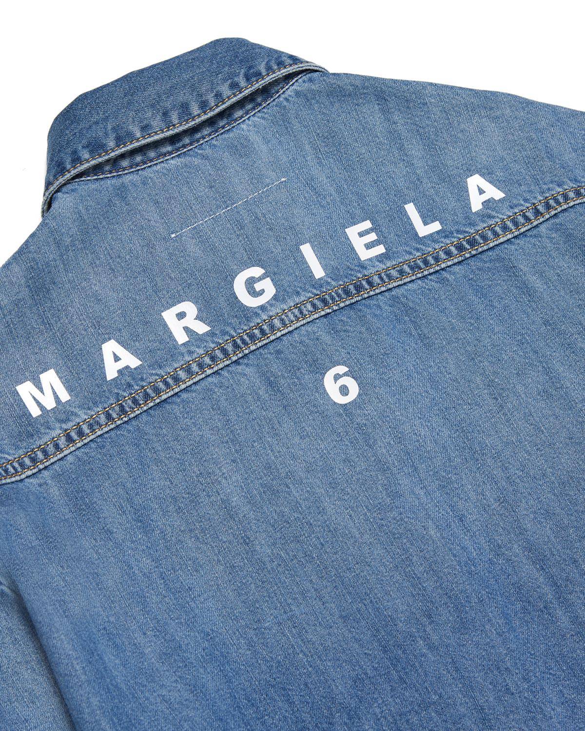 ABITO MM6 MARGIELA M60384 BLUE DENIM-2