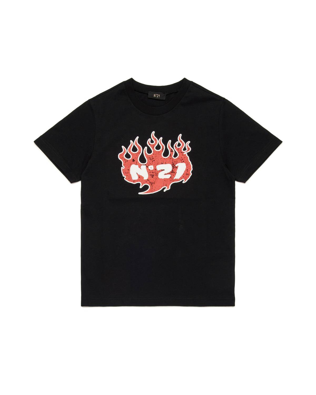 T-SHIRT N21 N2103M BLACK-0