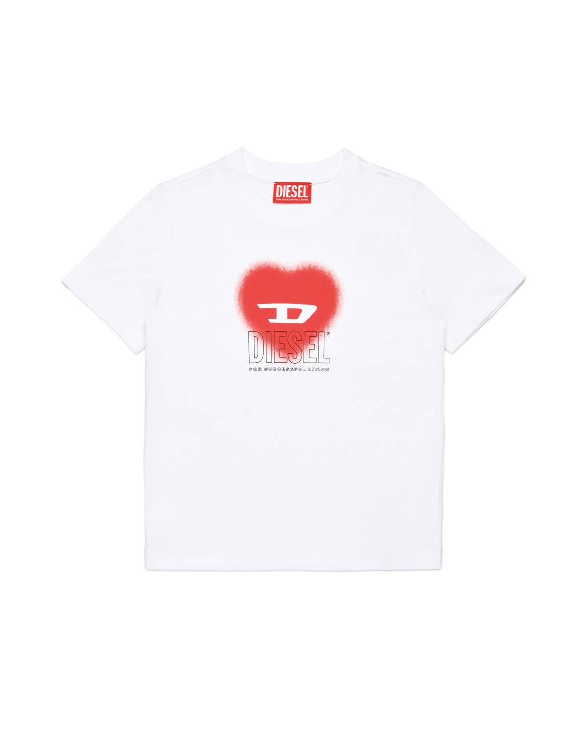 T-SHIRT DIESEL J02233 BIANCO-0
