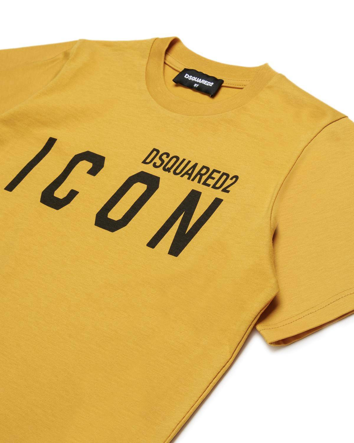 T-SHIRT DSQUARED2 DQ2668 GOLDEN GLOW-1