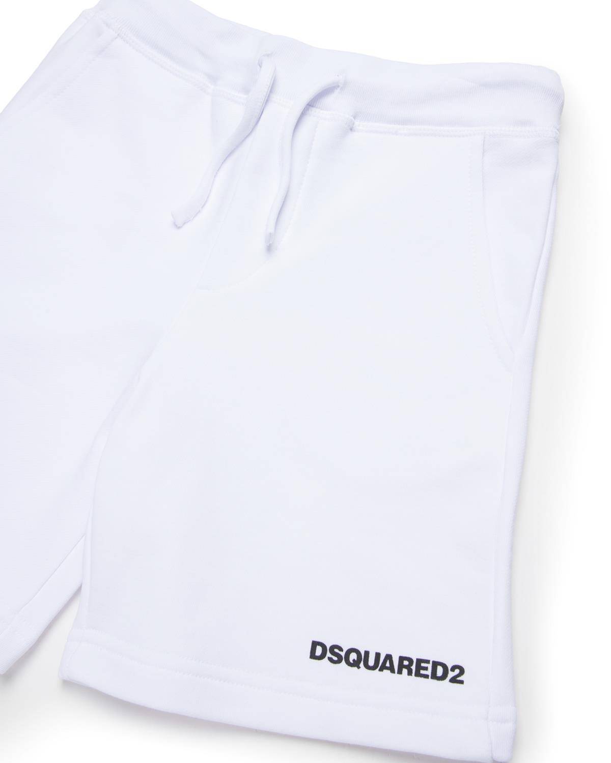PANTALONCINO DSQUARED2 DQ2738 WHITE-1