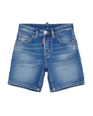 PANTALONCINO DSQUARED2 DQ2838 BLUE DENIM
