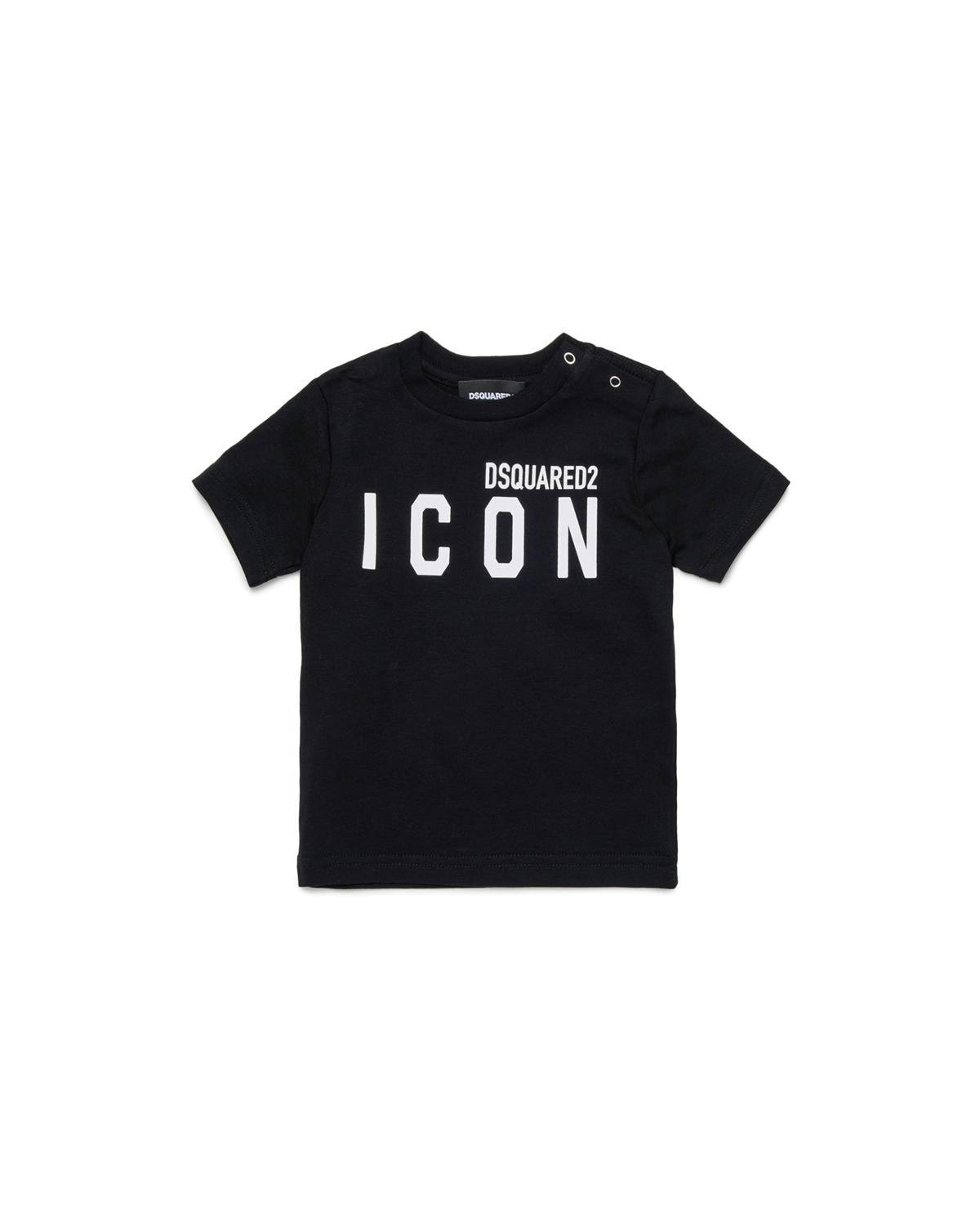 T-SHIRT DSQUARED2 DQ2968 BLACK-0