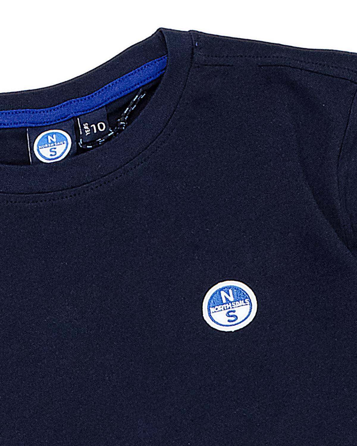 T-SHIRT NORTH SAILS 795212 NAVY BLUE-2