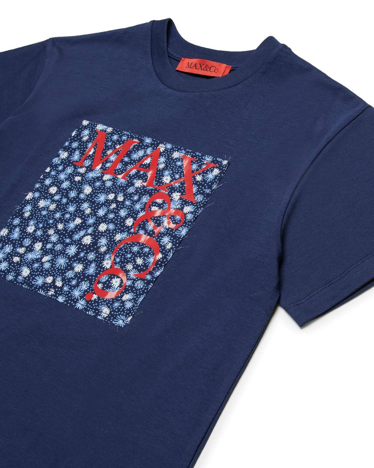 T-SHIRT MAX&CO MX0159 MOOD INDIGO-1