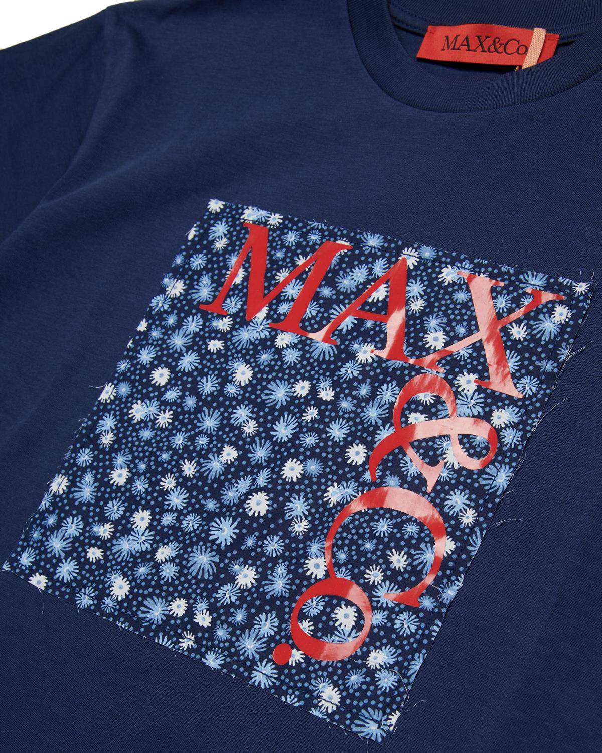 T-SHIRT MAX&CO MX0159 MOOD INDIGO-2