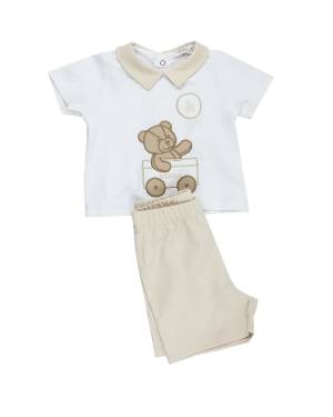 TUTINA LE BEBÉ LBB4863 BIANCO-BEIGE