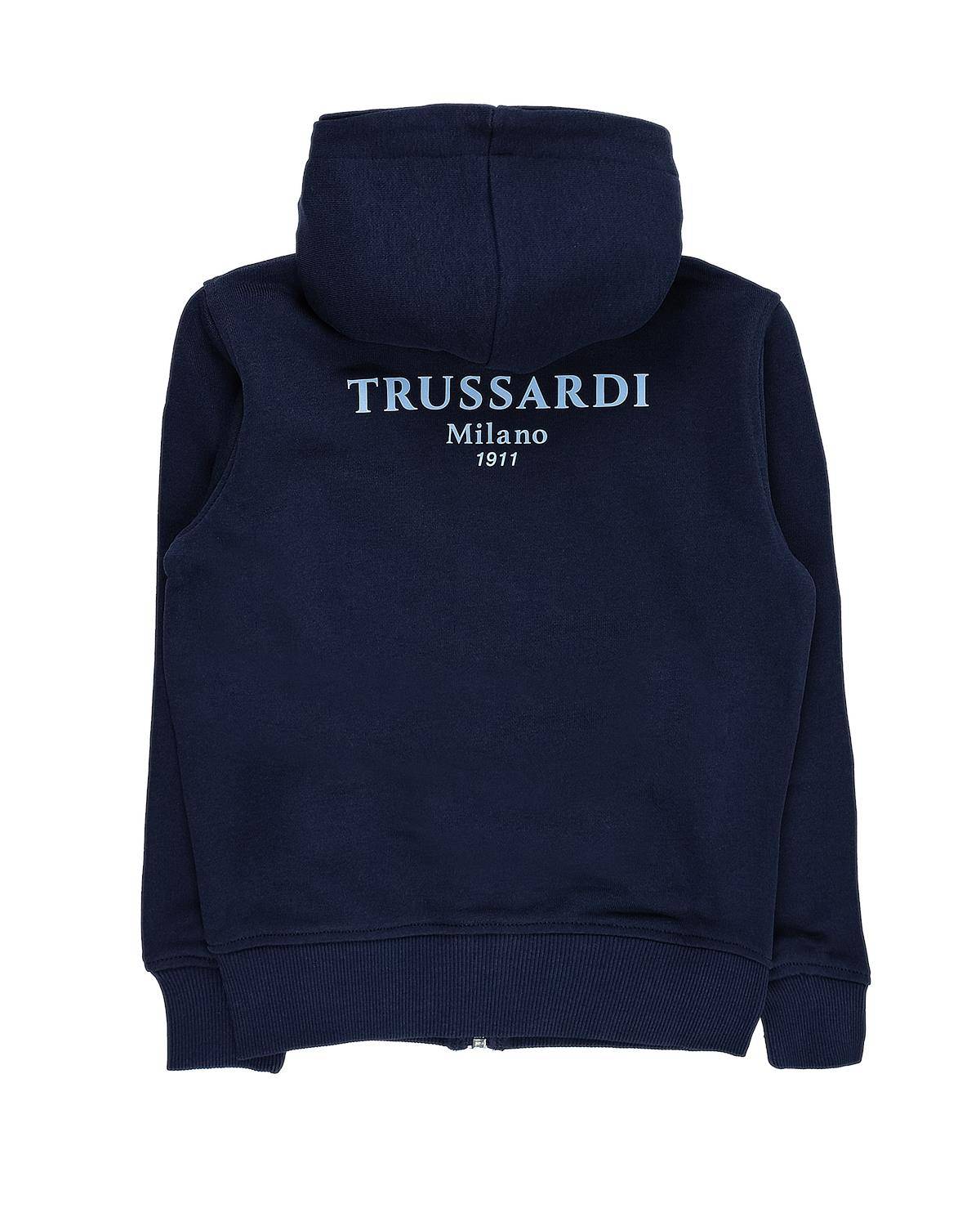 FELPA TRUSSARDI TBP25007FE BLUE NAVY-1