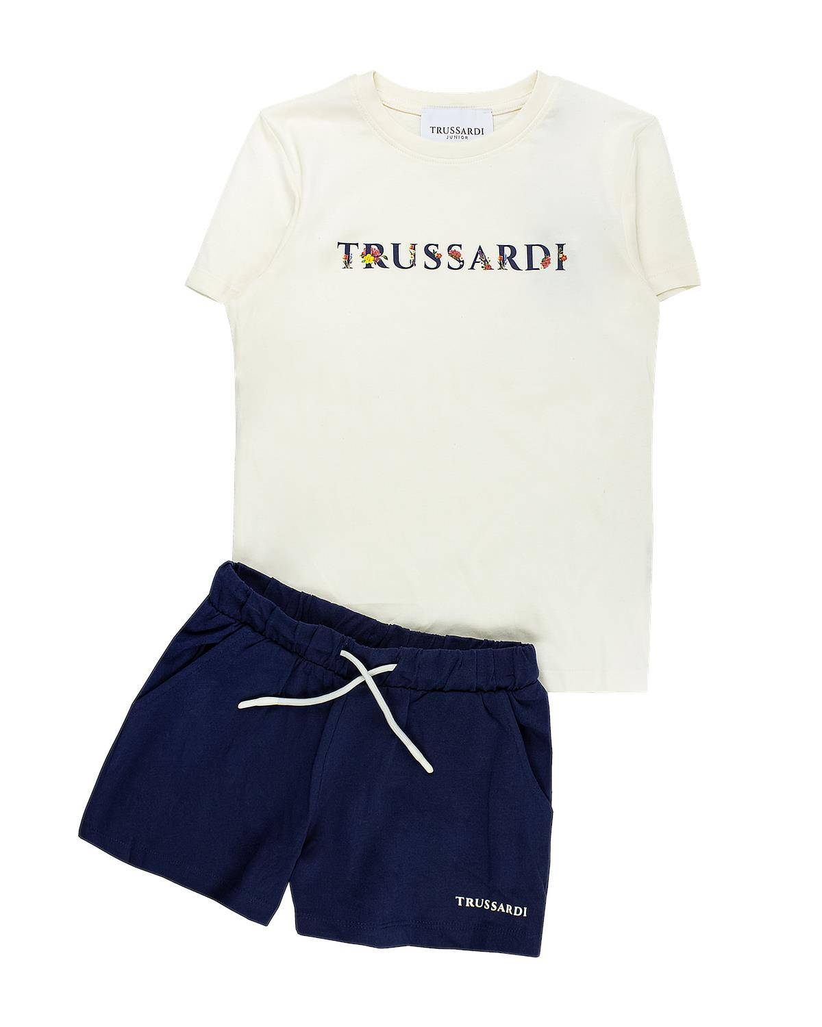 COMPLETO TRUSSARDI XGP25002CJ MILK SEA BLUE-0