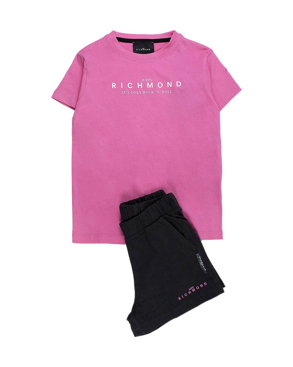 COMPLETO JOHN RICHMOND HGP25007CJ ROSE BLACK-0