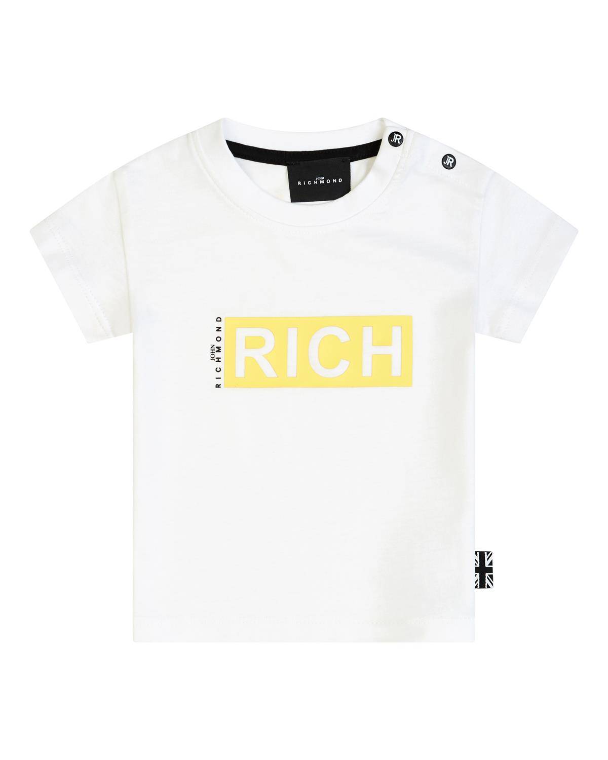 T-SHIRT JOHN RICHMOND RIP25072TS WHITE-0