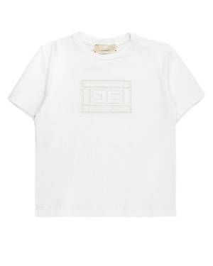 T-SHIRT ELISABETTA FRANCHI EFTS228 PANNA CHIARO