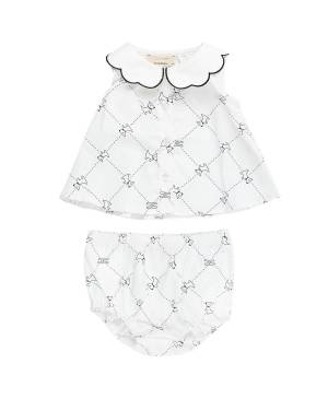 COMPLETO ELISABETTA FRANCHI ENCD096 NERO AVORIO