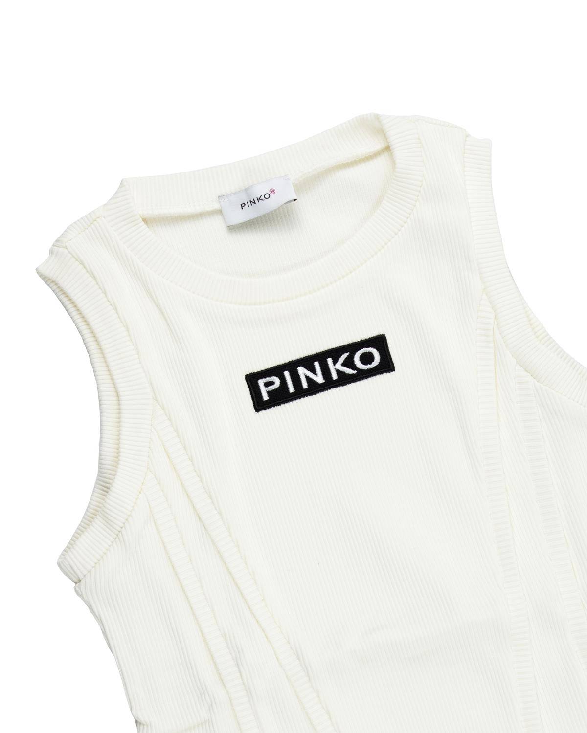 T-SHIRT PINKO KFTS012 NERO BIANCO-2